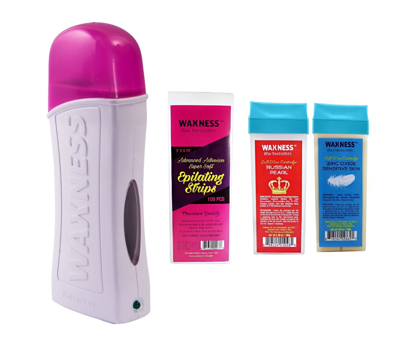 Waxness Soft Wax Roll-On Cart Kit #3