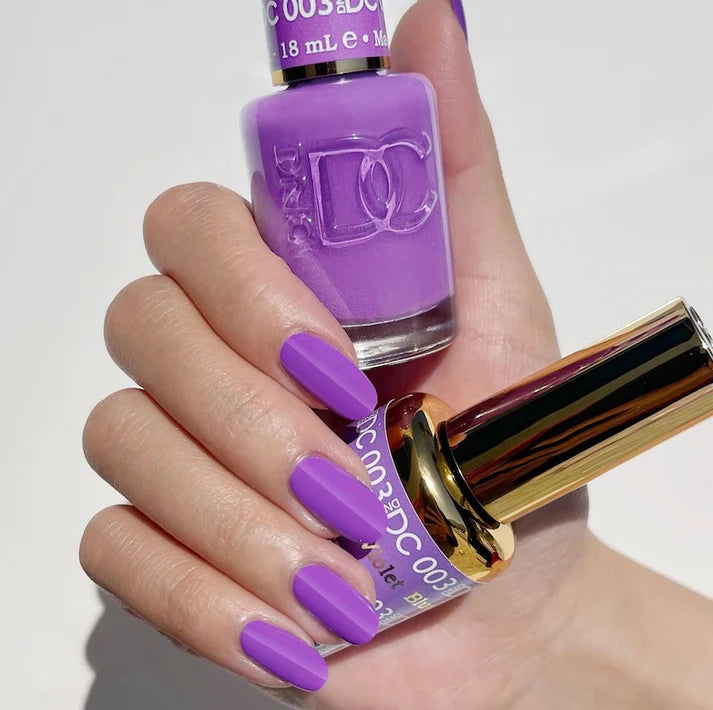 DND DC Duo Blue Violet #003 .6 oz. - PinkPro Beauty Supply