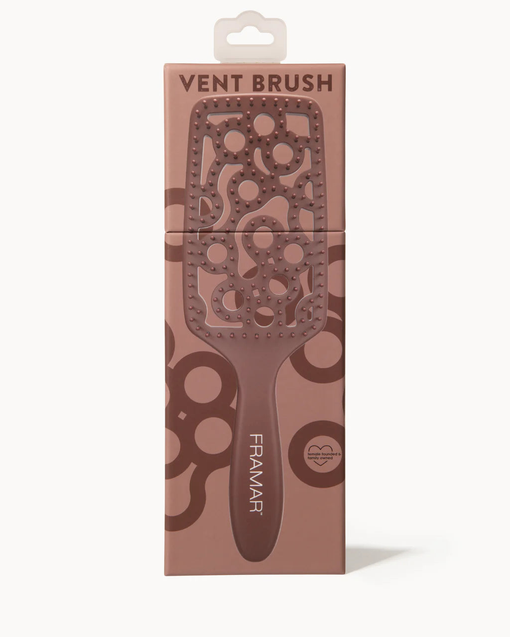 Framar Vent Brush - Chocolate