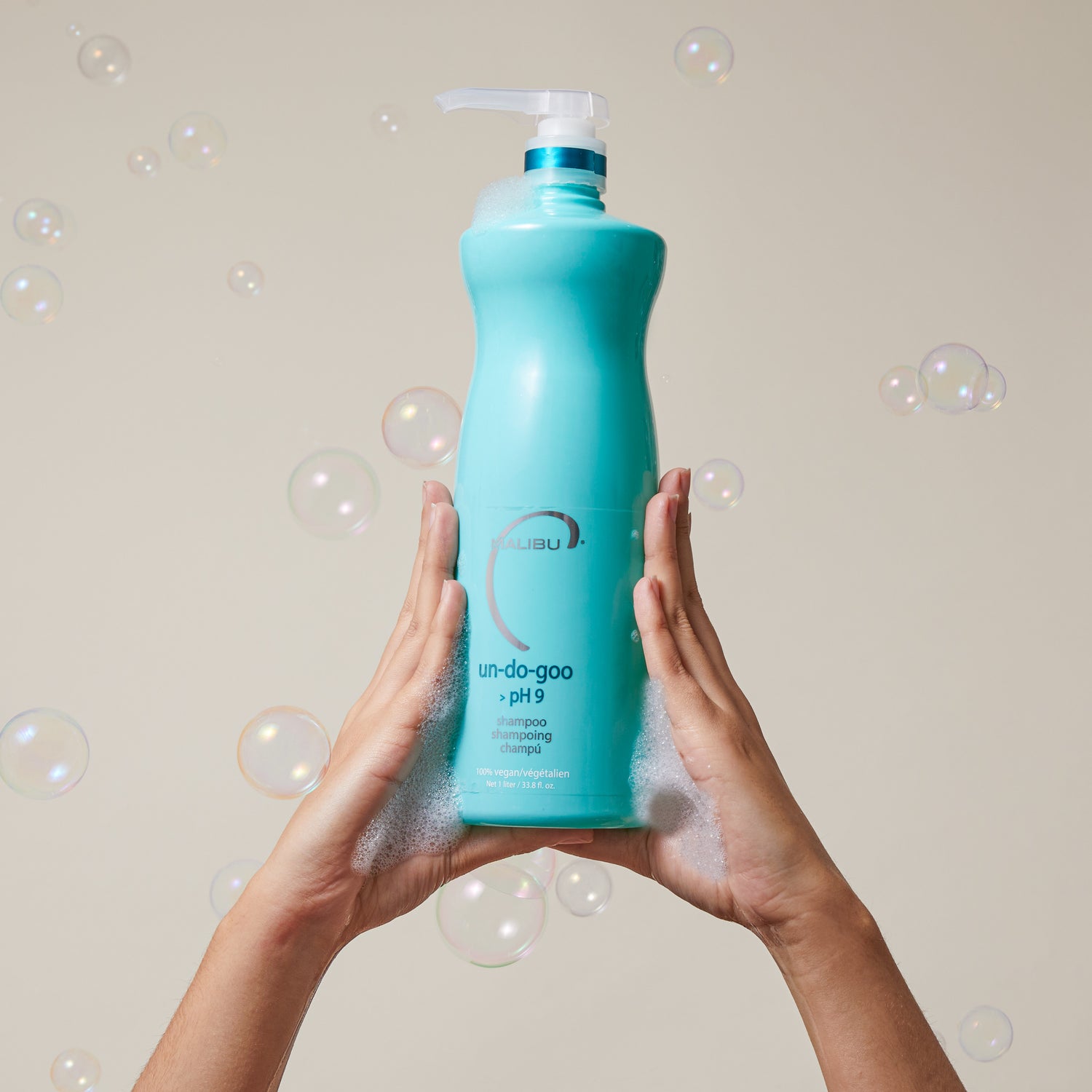 Malibu C Un-Do-Goo> pH9 Shampoo Liter