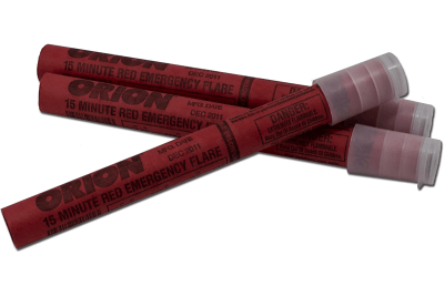 Orion Safety Products 3153-08 15 Minute Emergency Road Flares 3-Pack
