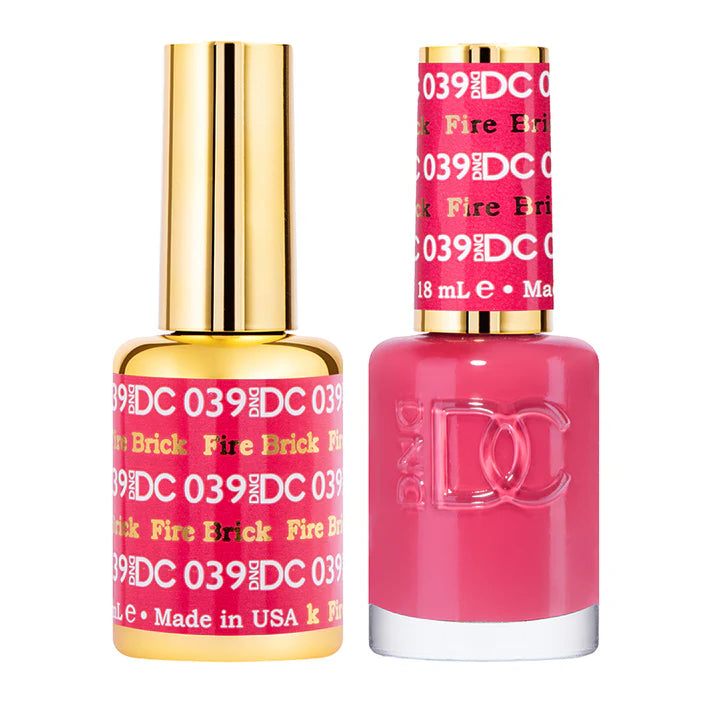 DND DC Duo Fire Brick #039 .6 oz. - PinkPro Beauty Supply