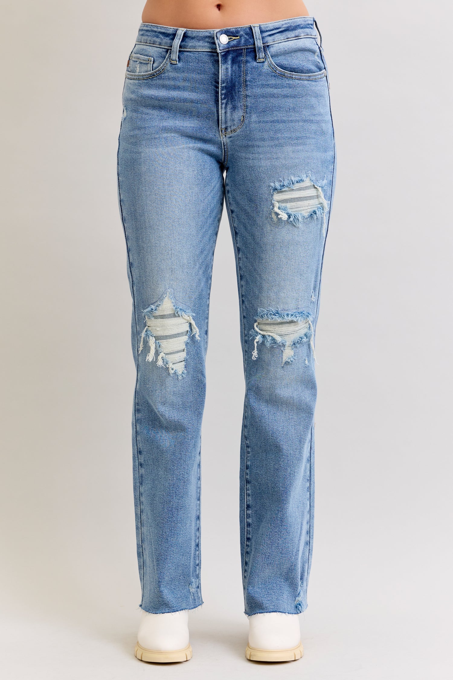Judy Blue MR 90's Straight Jeans