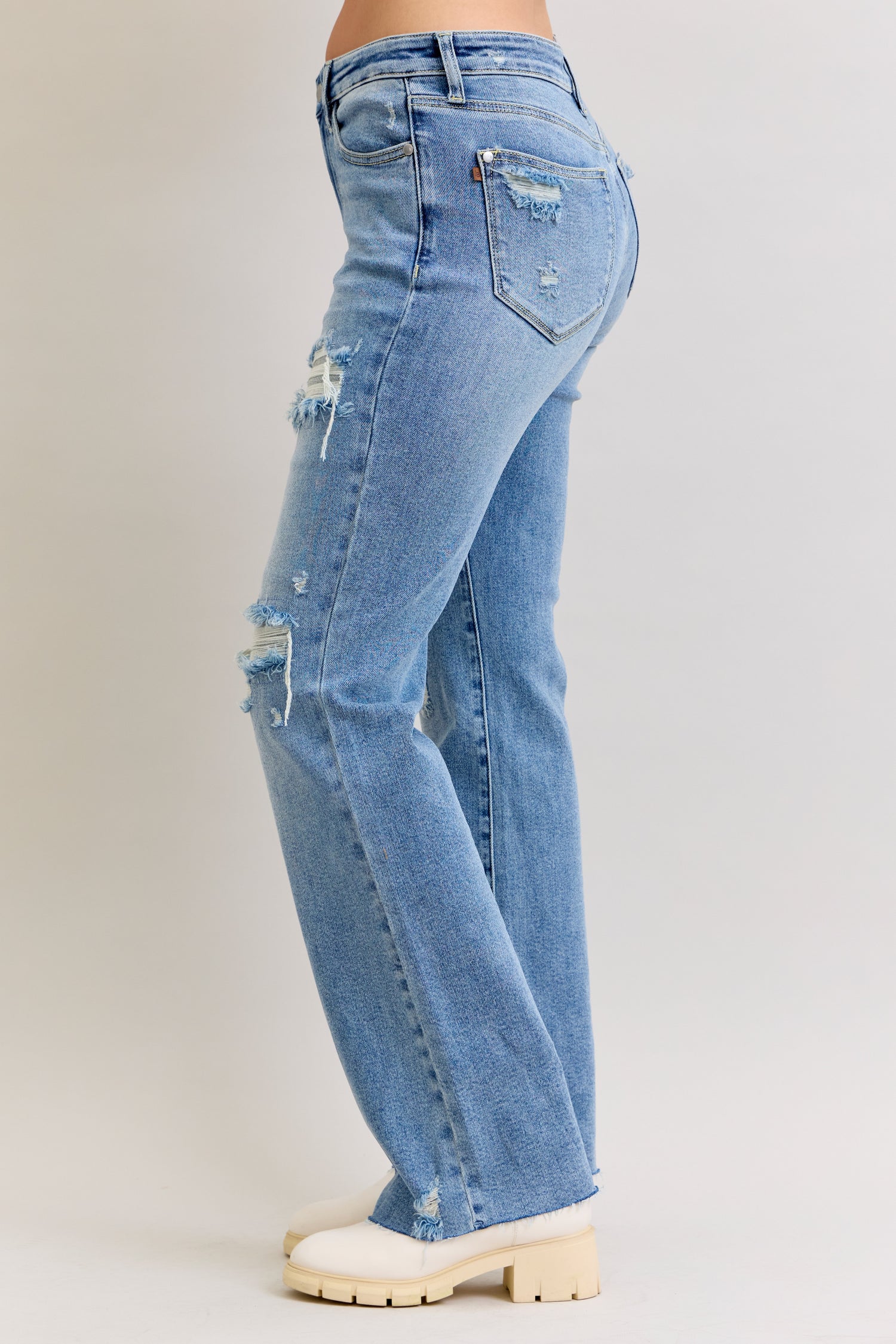Judy Blue MR 90's Straight Jeans
