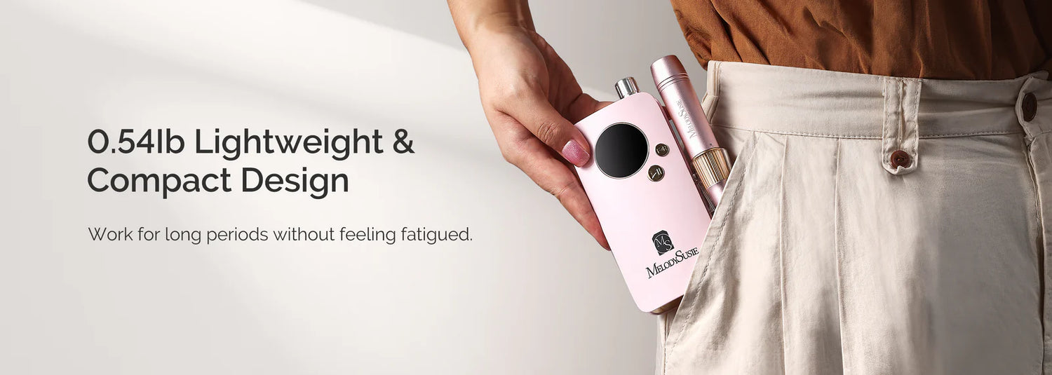 MelodySusie Nail Drill Full Set - Student Manicure Kit #2 - PinkPro Beauty Supply