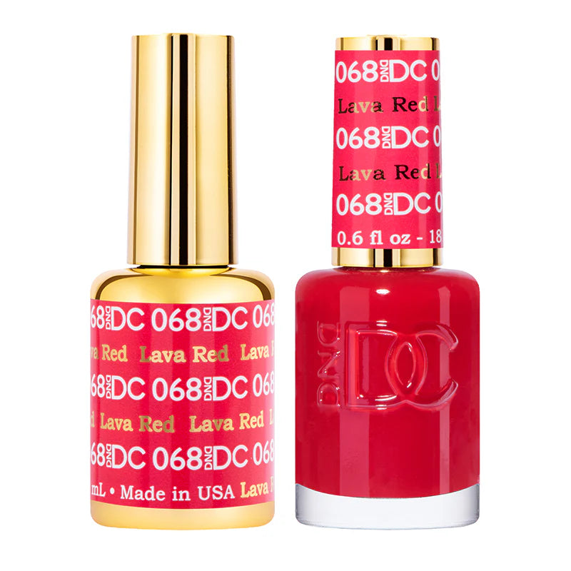 DND DC Duo Lava Red #068 .6 oz. DND