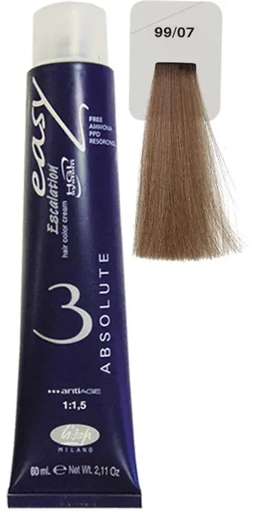 Lisap Easy Absolute 3 Ammonia Free Permanent Color 99/07 Lisap