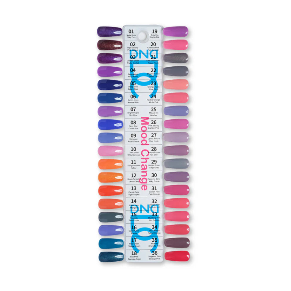 DND DC Mood Change Collection - Swatch Board #8