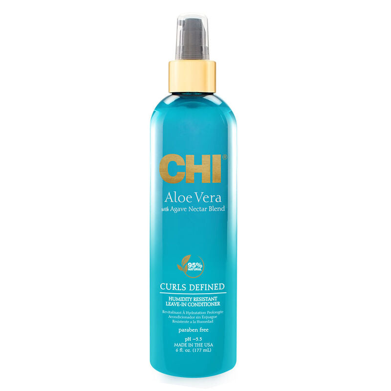 CHI Aloe & Agave Leave-In Conditioner Humidity Resistant 6 oz. - PinkPro Beauty Supply