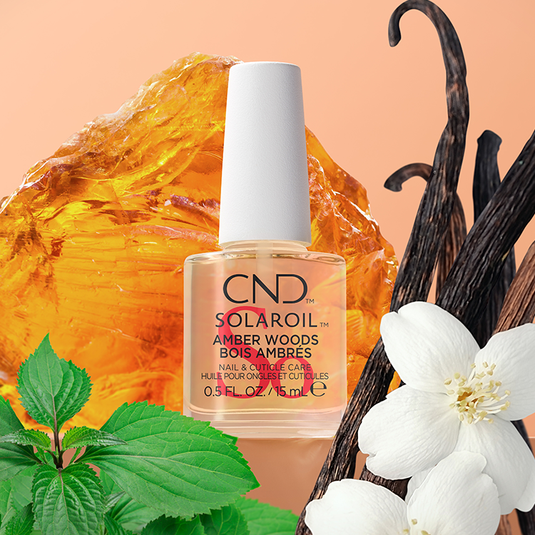 CND SolarOil Limited Edition - Amber Woods 0.5 oz.