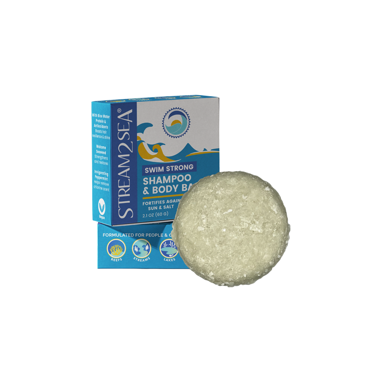 Stream2Sea Active Conditioning Shampoo & Body Bar 2.1 oz.