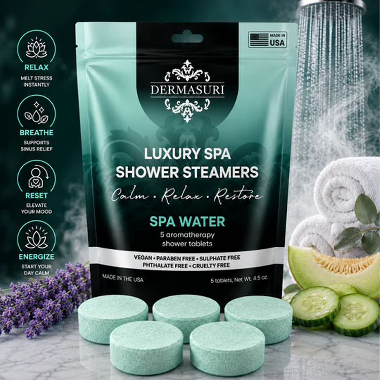 Dermasuri Shower Steamer Spa Water