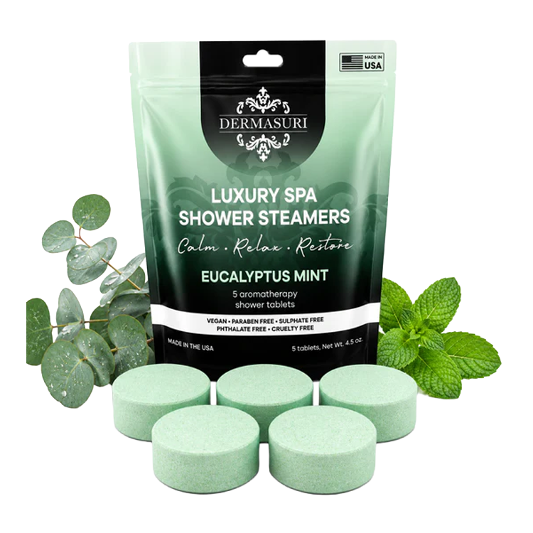 Dermasuri Shower Steamer - Eucalyptus Mint