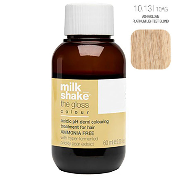 Milk_Shake The Gloss Demi Permanent Color -#10.13/10AG Platinum Blonde - PinkPro Beauty Supply