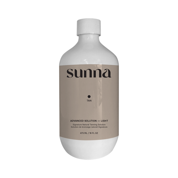Sunna Tanning Solution Light - 16 oz. - PinkPro Beauty Supply