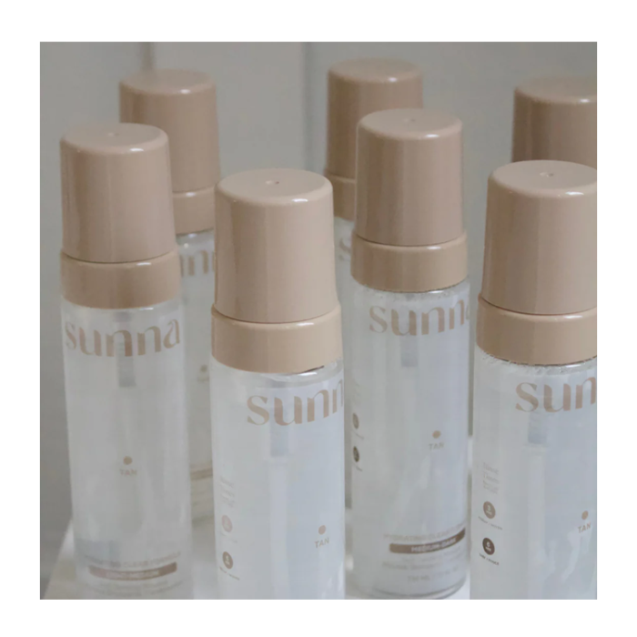 Sunna Clear Express Tanning Mousse 1.69 oz. - PinkPro Beauty Supply