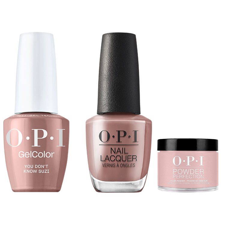 OPI The New OPIcons Collection You Don't Know Suzi Trio