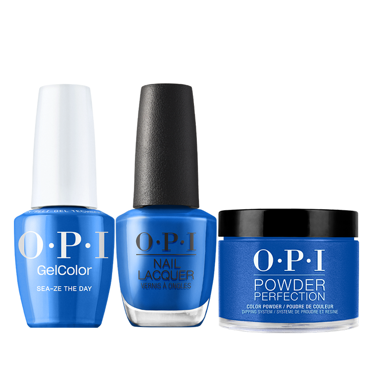 OPI Trio Trip to the Brite Side Collection - Sea-Ze the Day