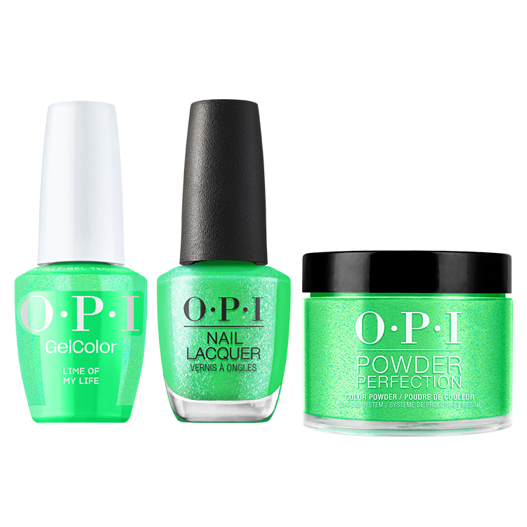 OPI Trio Trip to the Brite Side Collection - Lime of My Life