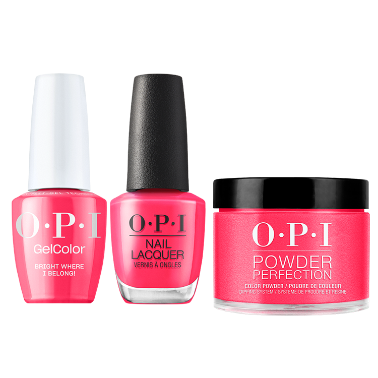 OPI Trio Trip to the Brite Side Collection - Bright Where I Belong!