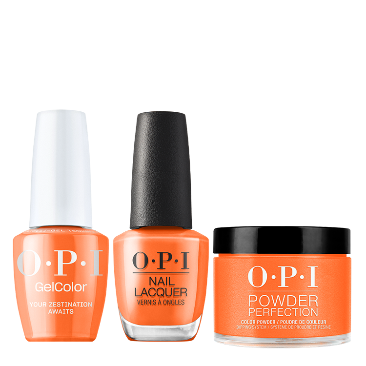 OPI Trio Trip to the Brite Side Collection - Your Zestination Awaits