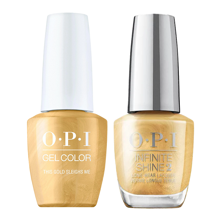 OPI Gold Sleighs Me Duo