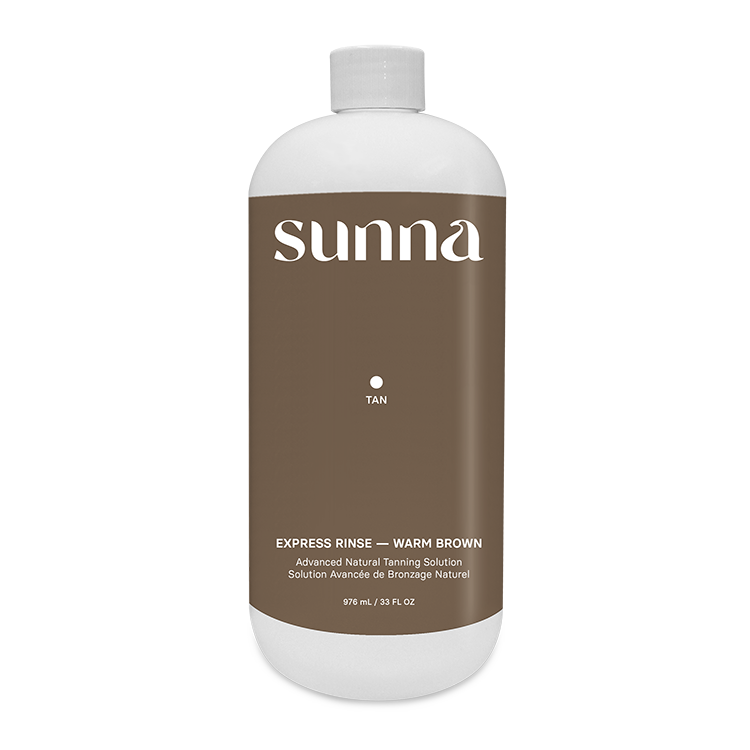 Sunna Warm Brown Express Solution 33 oz.