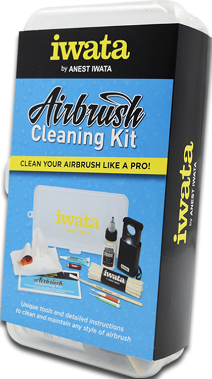 Introducing the Iwata-Medea Airbrush Cleaning Kit – a comprehensive solution for peak performance. Precision tools and efficient cleaning for artists.
