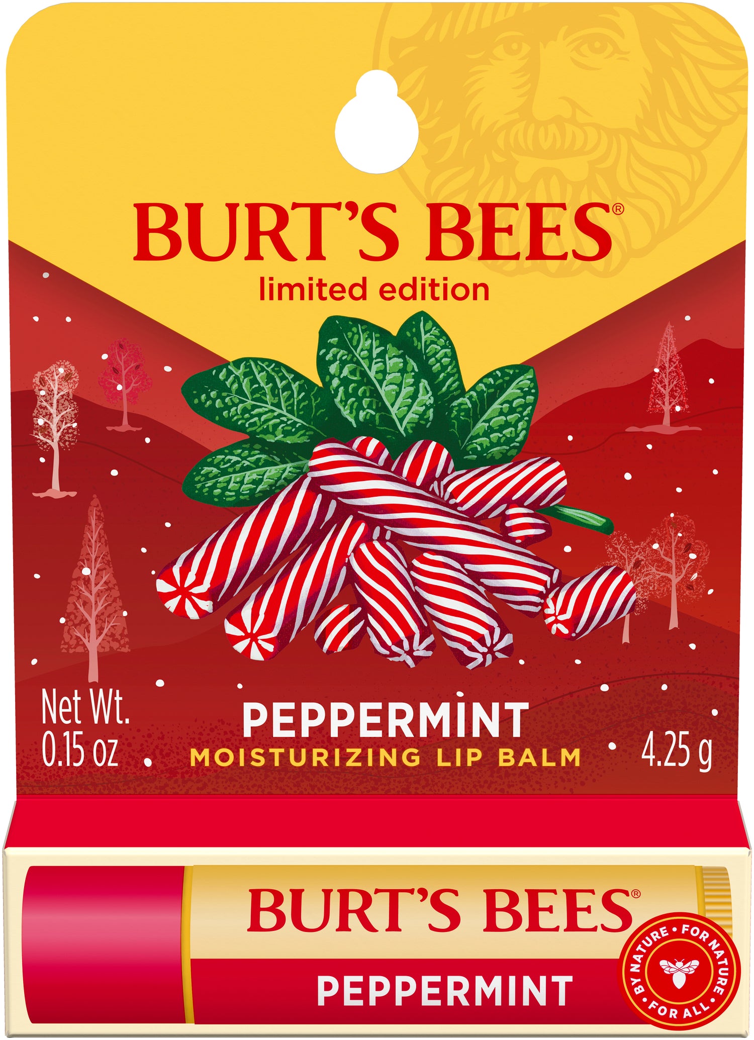 Burts Bees Lip Balm - Peppermint 0.15 oz.