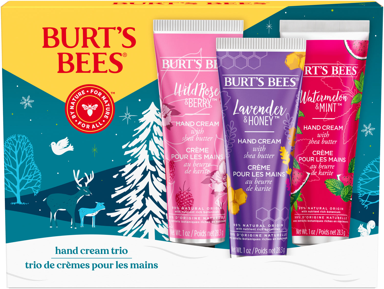 Burts Bees - Gift Set Hand Cream Trio