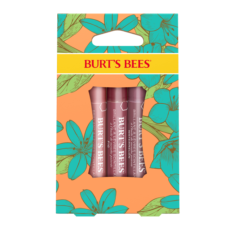 Burt's Bees Spring Lip Shimmer Gift Set - Petal Kisses