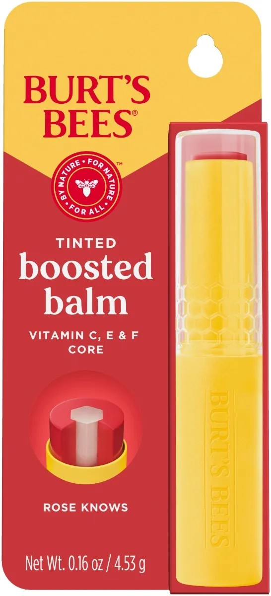Burt's Bees Tinted Boosted Balm - Rose Knows Burt's Bees