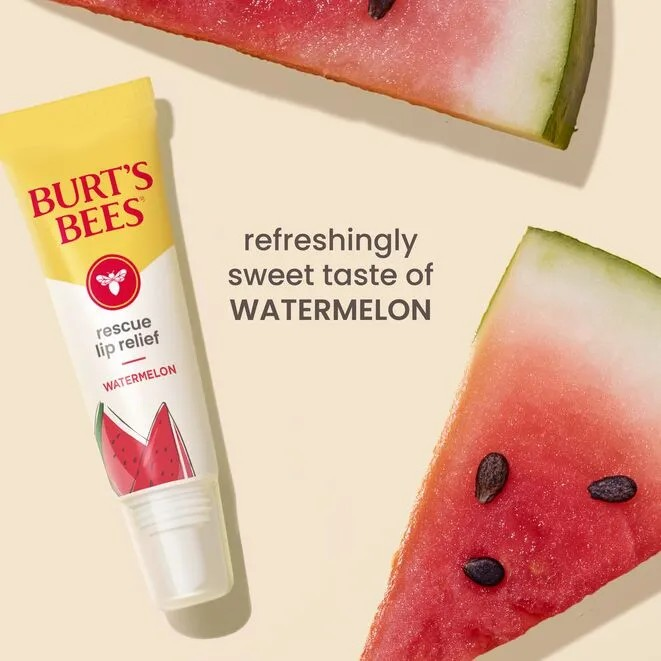 Burt's Bees Lip Rescue - Watermelon 0.35 oz. - PinkPro Beauty Supply