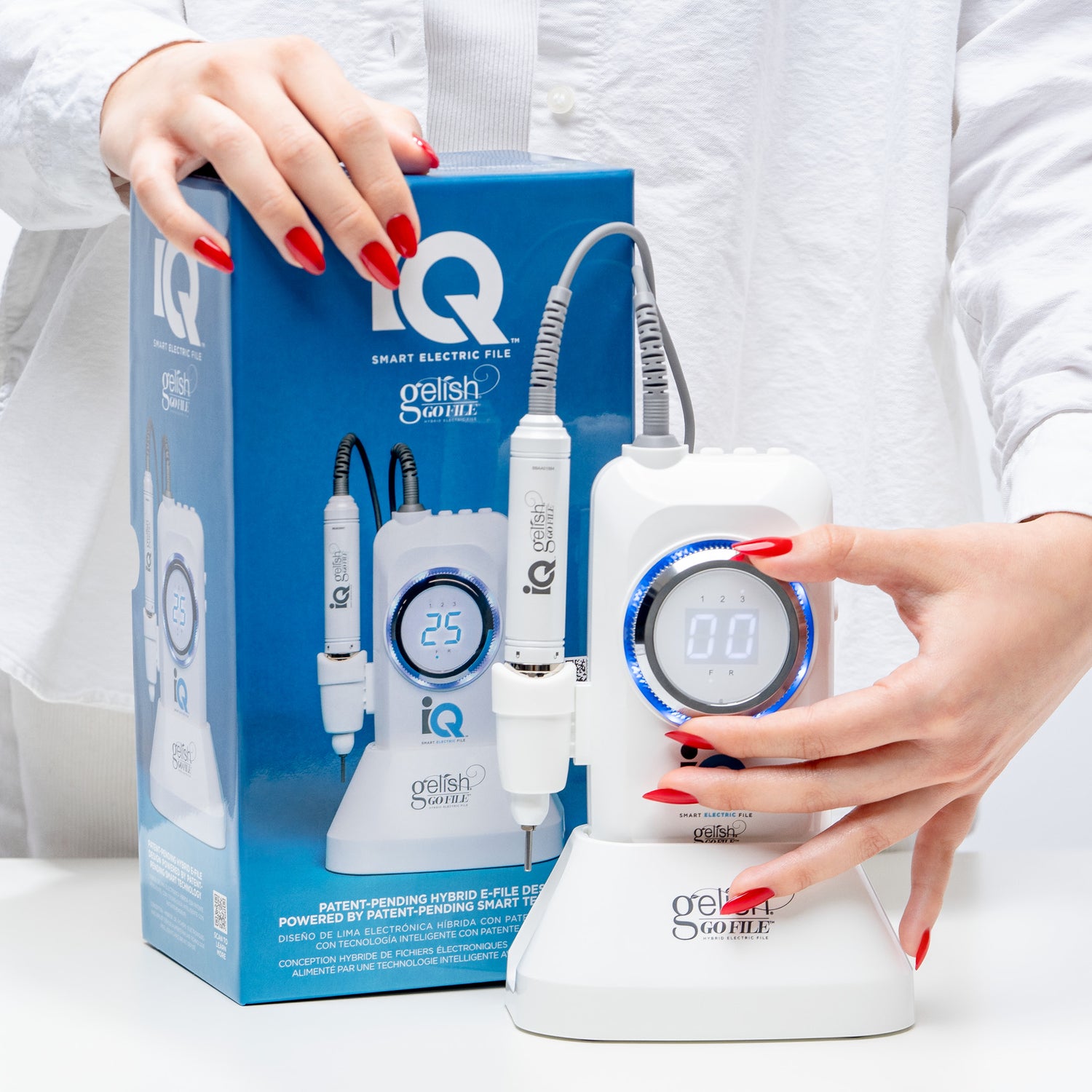 Gelish Go File IQ Smart Hybrid Electric File