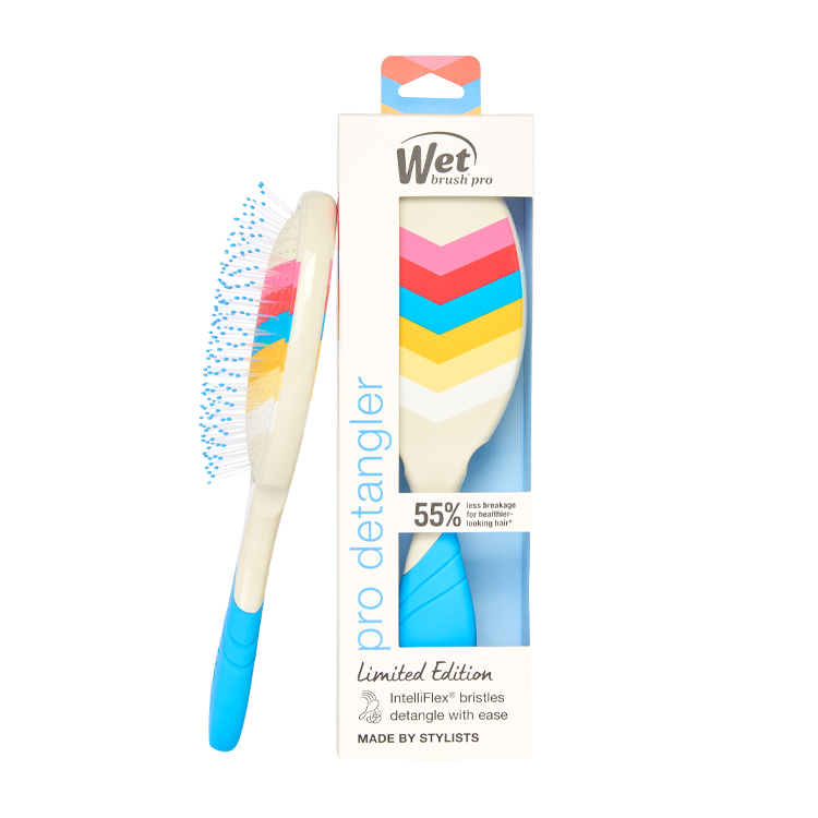 Wet Brush Original Detangler Brush - Retro Sport Blue