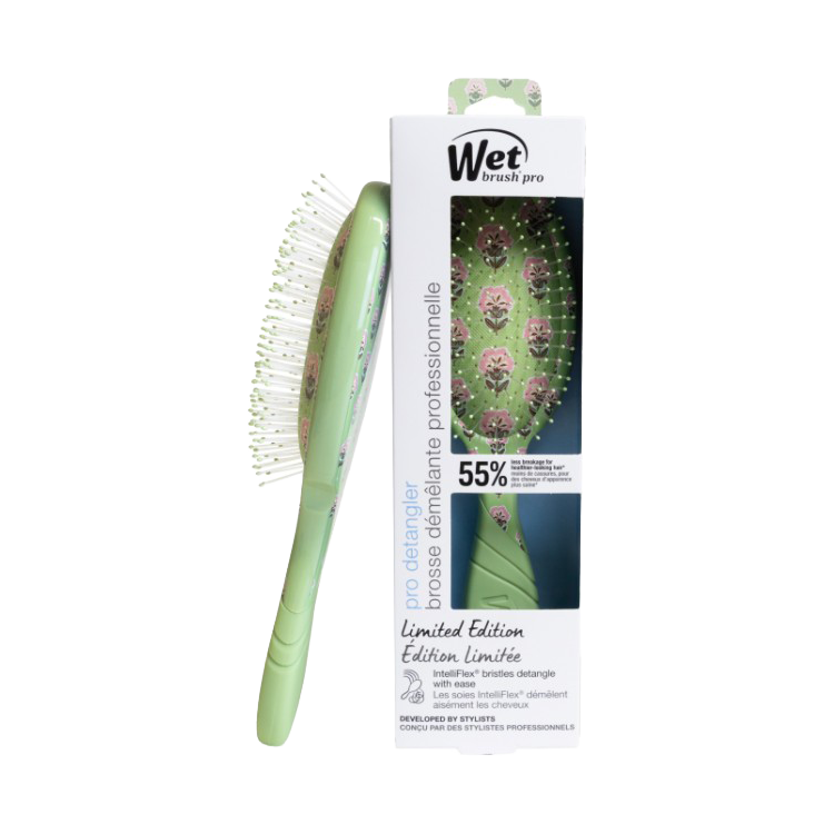 Wet Brush Original Detangler – Petal Perfect Green Garden
