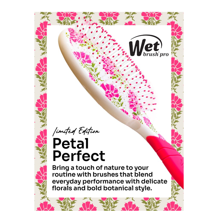 Wet Brush Original Detangler – Petal Perfect Pink Meadow