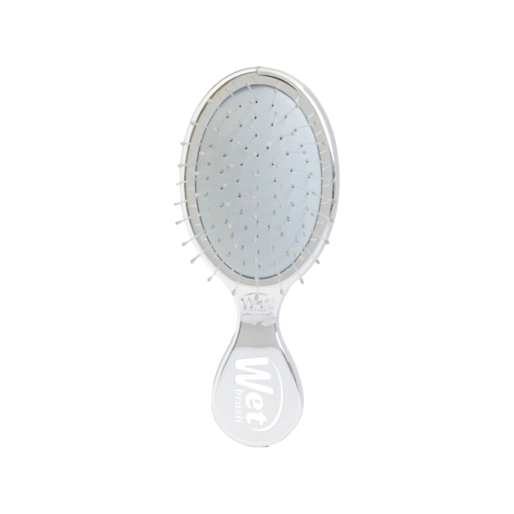 Wet Brush Festive Finish Mini Detangler – Silver