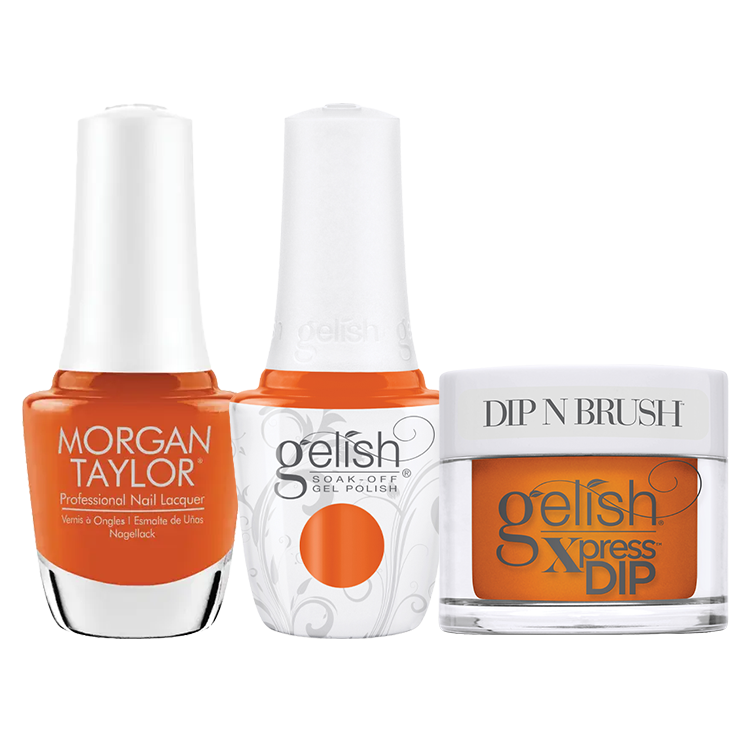 *Pre-Order* Gelish & Morgan Taylor Trio Keep It Juicy - Miss Sweet Cheeks