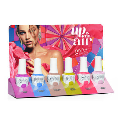 Gelish Up In The Air Collection 6 Piece Display