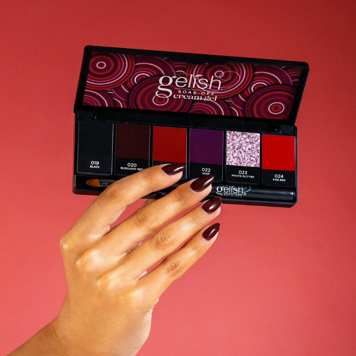 Gelish Cream Gel 6 Piece Palette - Getting Reddy