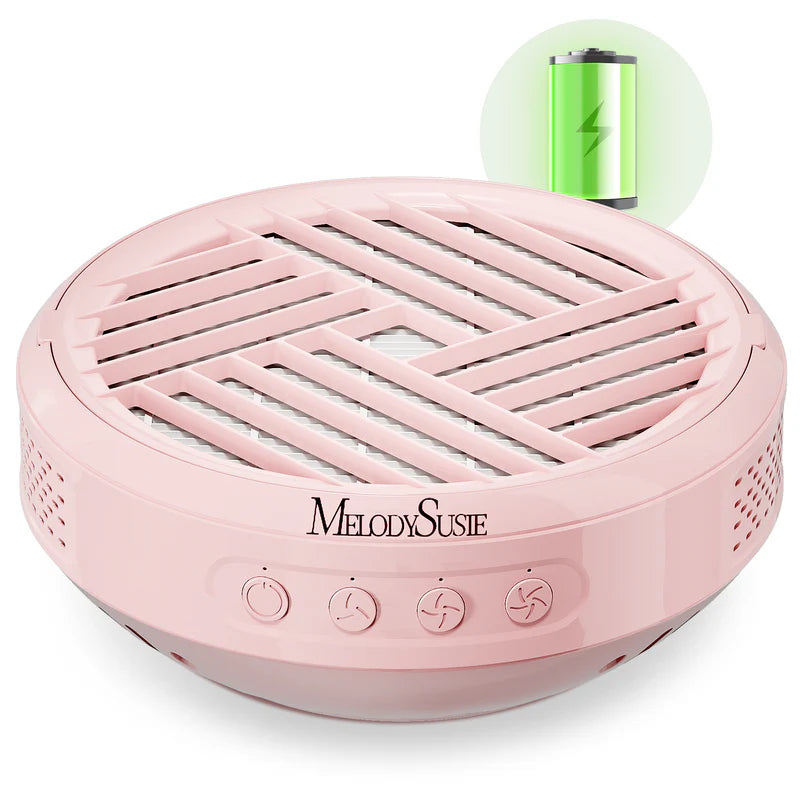 MelodySusie SProR Cordless & Rechargeable Nail Dust Collector - Pink - PinkPro Beauty Supply