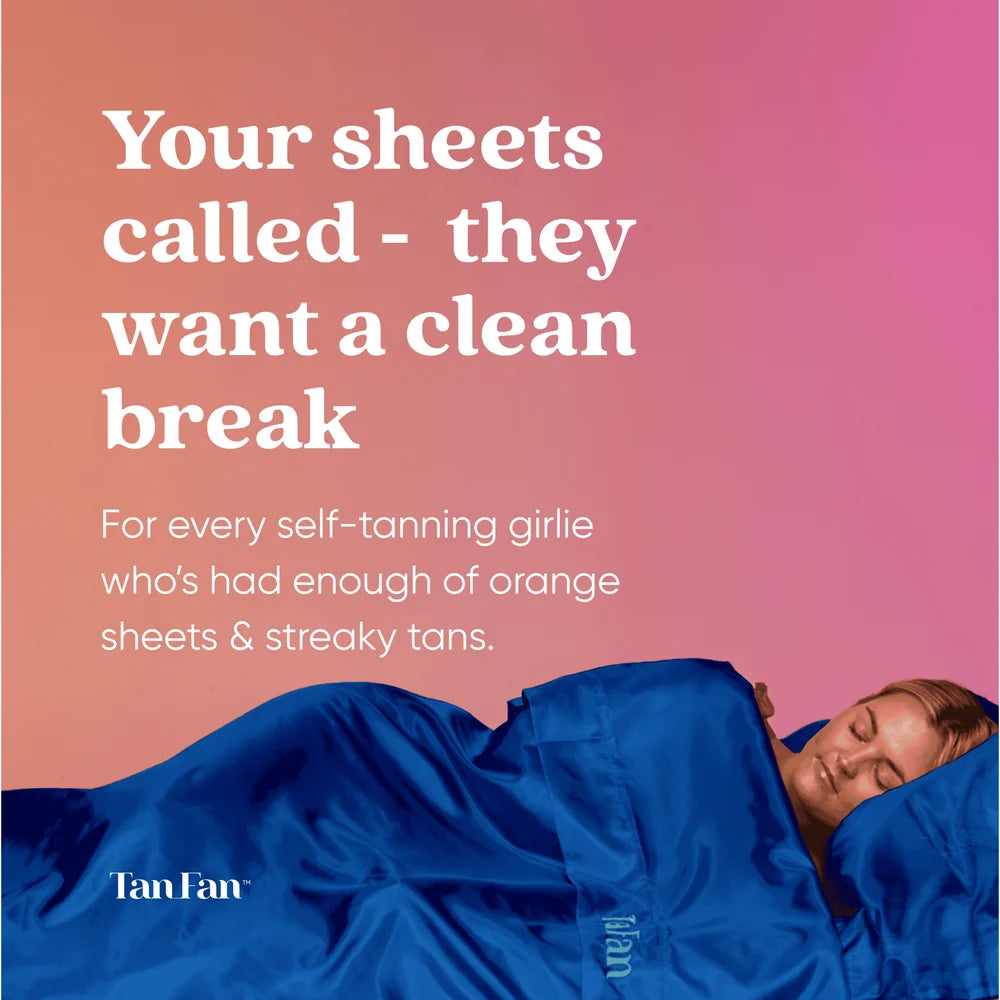Tan Fan Sleep Sac Self Tan Navy