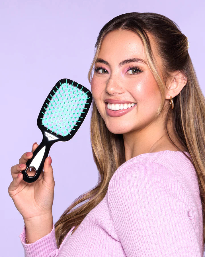 UNbrush Detangling Regular Hair Brush - Lagoon