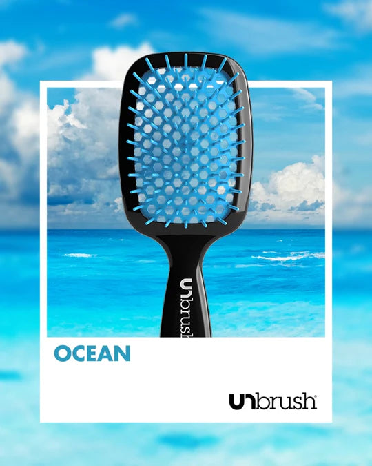 UNbrush Detangling Regular Hair Brush - Ocean