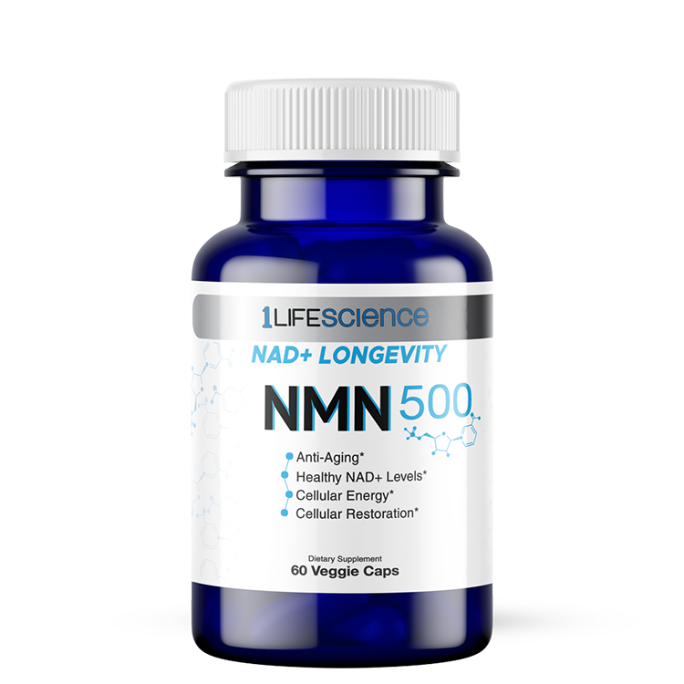 NMN 500 Supplement 60 Count Bottle