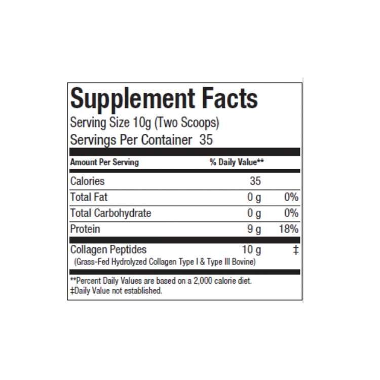 Collagen Peptides Powder Unflavored 12.35 oz