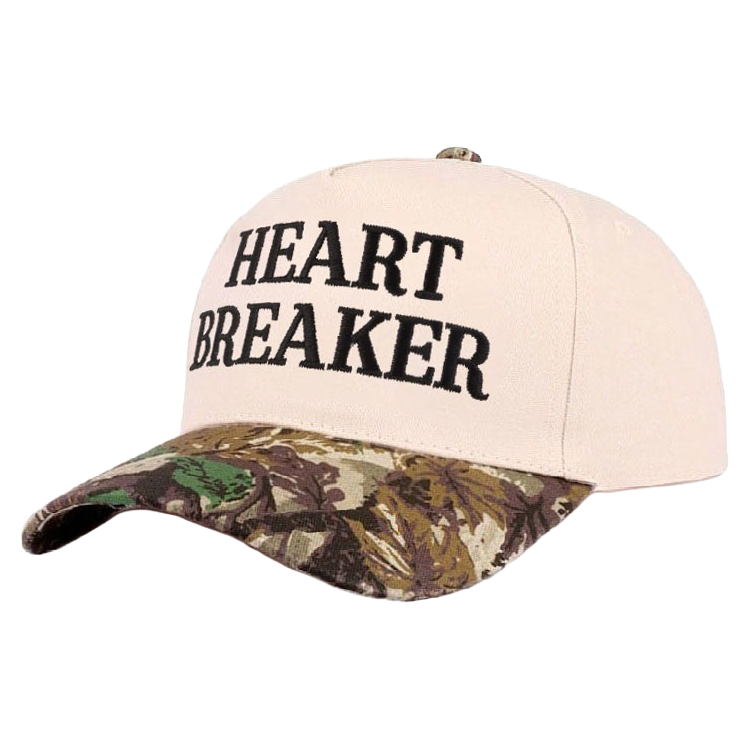 Zenana Cap Two Tone Heart Breaker Camo