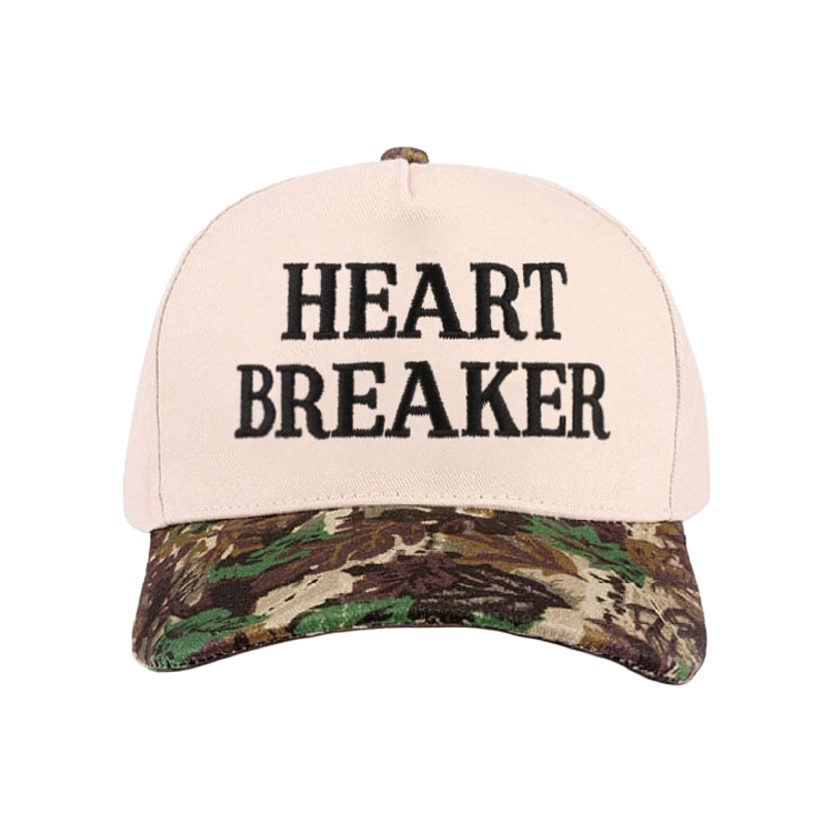 Zenana Cap Two Tone Heart Breaker Camo