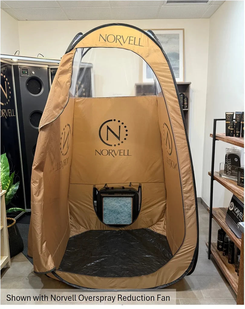 Norvell Jumbo Mobile Spray Room Tent - PinkPro Beauty Supply